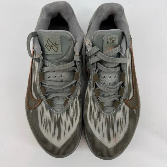 Nike Air Zoom GT Cut 2 Shoes Mens Size 8 Green Orange - Picture 2 of 5